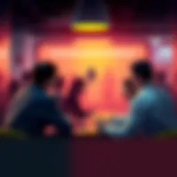 People engaging in a discussion about Ethereum, sharing news and updates in a community setting