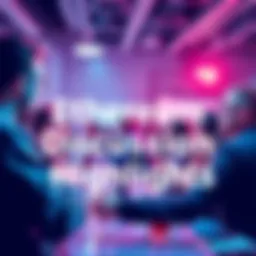 A group of people discussing Ethereum topics with enthusiasm and sharing ideas at a community event