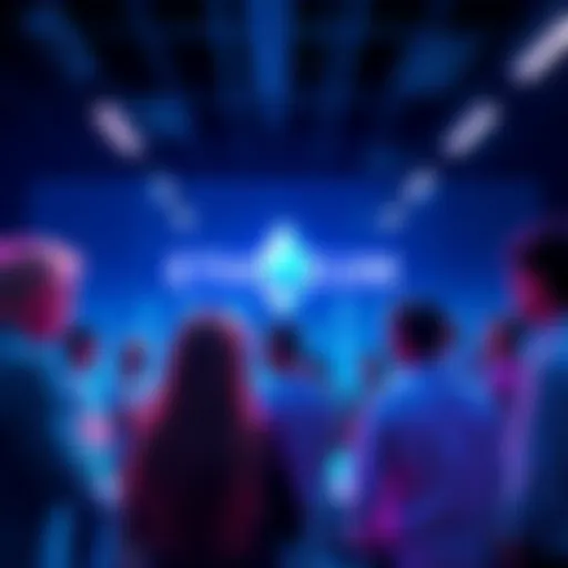 People engaging in a discussion about Ethereum topics and news