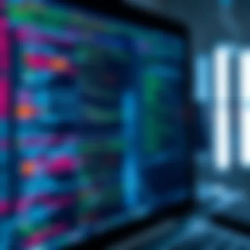 A close-up of a computer screen displaying code and security metrics related to Ethereum's protocol testing.