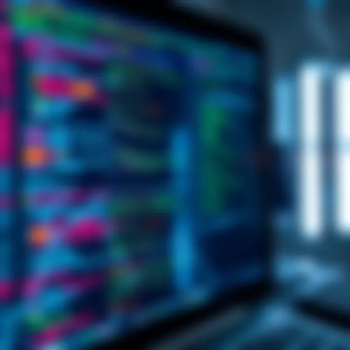 A close-up of a computer screen displaying code and security metrics related to Ethereum's protocol testing.