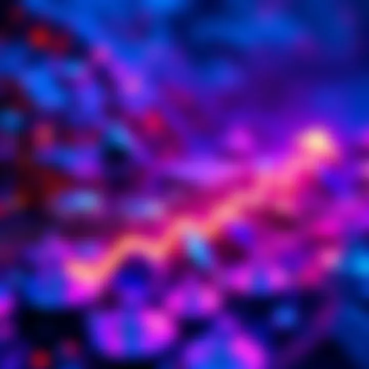 Graphic showing a rising trend in Ethereum active addresses to signify growth in blockchain engagement