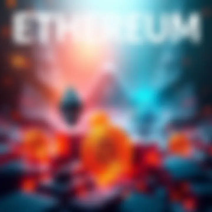 Graphic showing Ethereum's L2s and Cosmos with app-chains, highlighting differences in privacy and speed, with blockchain symbols.