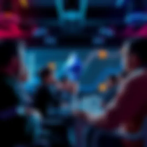 People engaging in a conversation about Ethereum, sharing ideas and insights on prices and news.