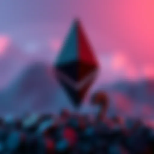 A graphic showing the Ethereum logo alongside a question mark, symbolizing uncertainty about its future without Vitalik Buterin.