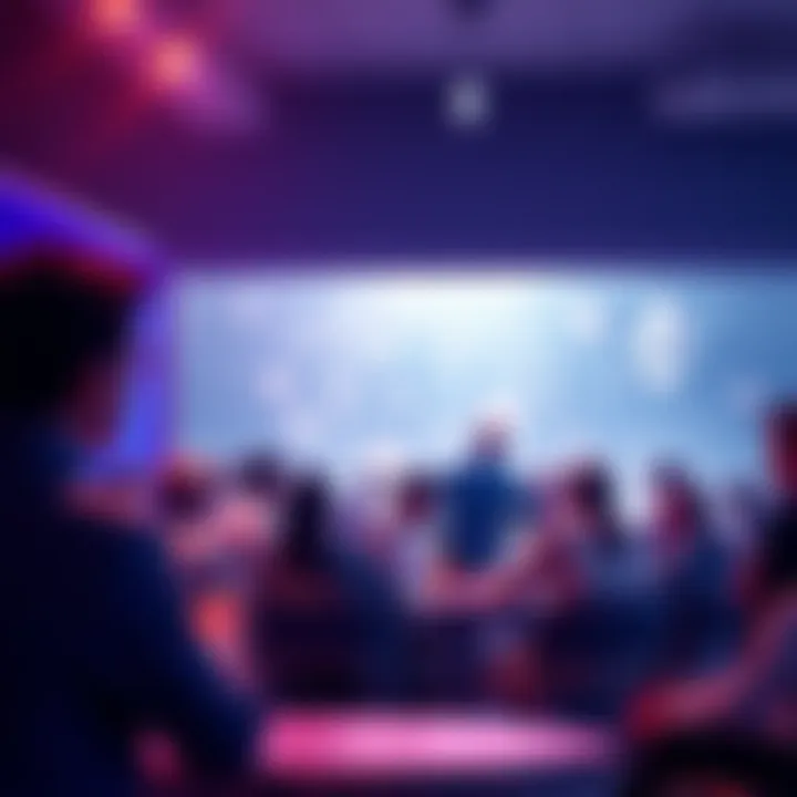 People engaged in discussion about Ethereum topics, sharing news and price updates in a community setting.