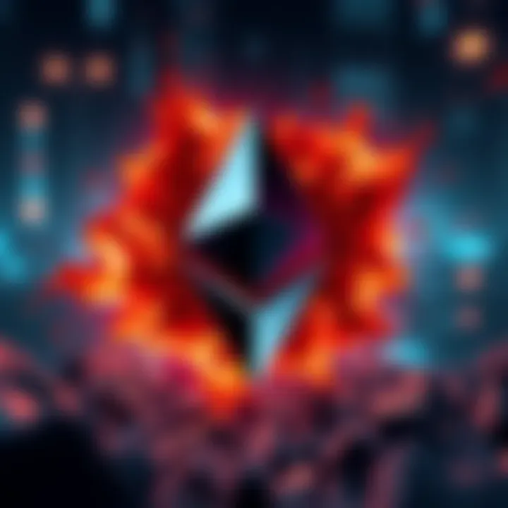 Logo of the Ethereum L2 network Blast, representing its recent shutdown due to financial losses