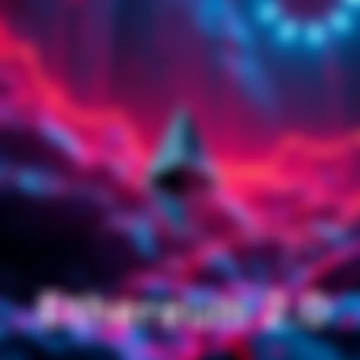 Visual representation of Ethereum 2.0 with over 4 million ETH locked, showcasing the network's growth and investor confidence.