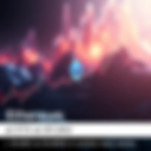 A chart showing Ethereum's price fluctuations with a focus on the $1,852 mark and potential trends.