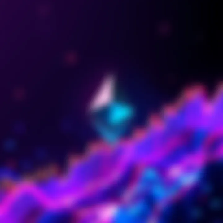 Graphic showing Ethereum logo with a rising chart, indicating price movement towards $4.1K