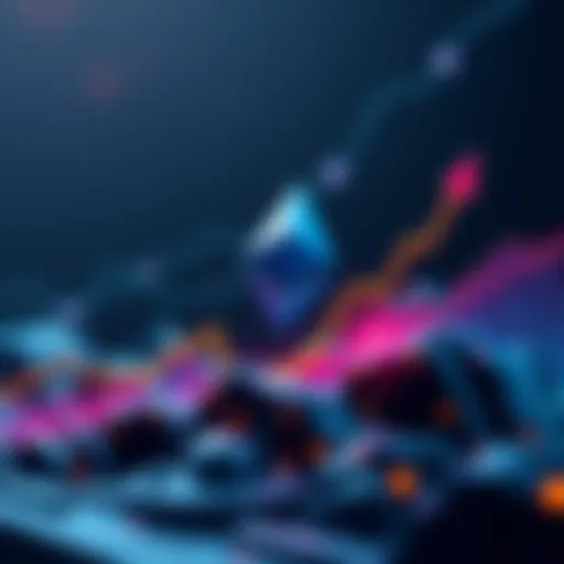 A graphic showing Ethereum's price rising to $3,300, with a bullish trend line and upward arrows, symbolizing potential rally ahead.