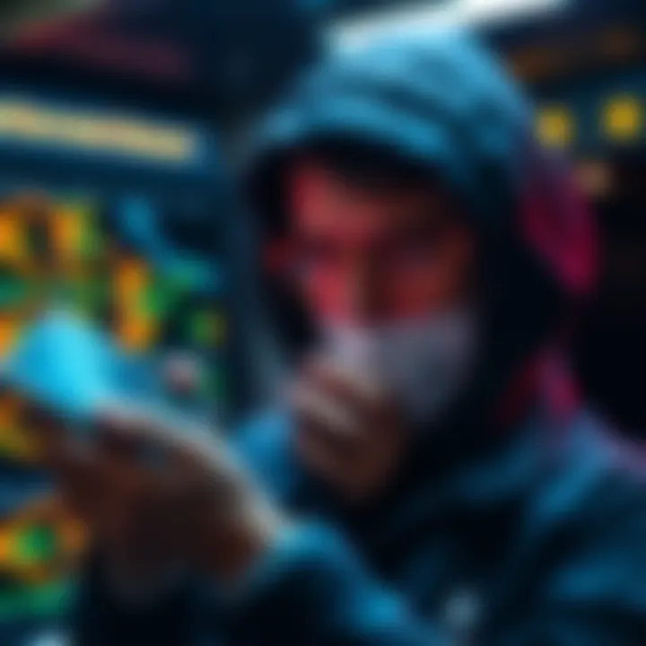 A security researcher holding a digital wallet showing $2 million in ETH recovered from a smart contract issue.