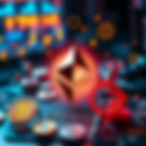 A graphic showing Ethereum's logo surrounded by symbols of regulation and finance, illustrating potential changes in the crypto market.