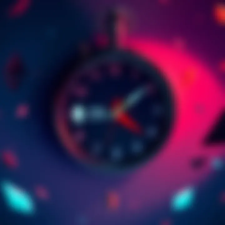 A graphic showing a clock with a two-month timer and Ethereum logos, representing the extended wait for staking.