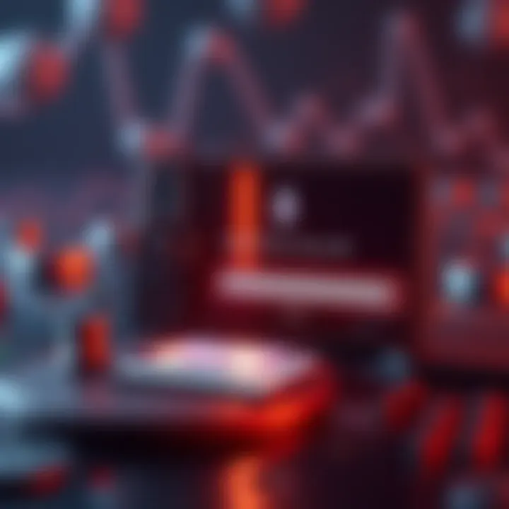 A visual representation of the Ethereum staking process showing a digital wallet and a loading bar indicating delays in staking.