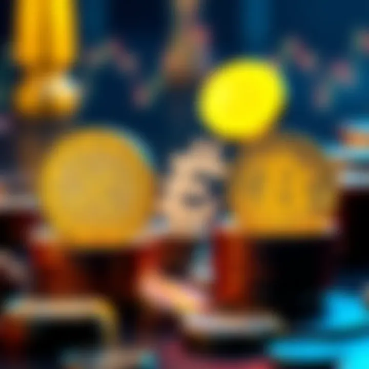 Graphic showing EURx coins transitioning to EURC coins, symbolizing the swap process.