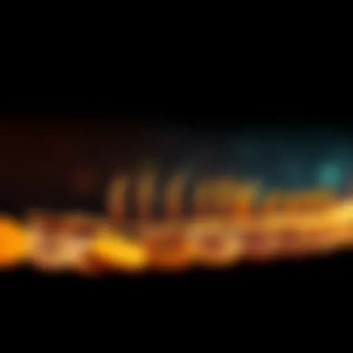 A timeline showing the progression of money from shells to digital currencies, illustrating human financial development.