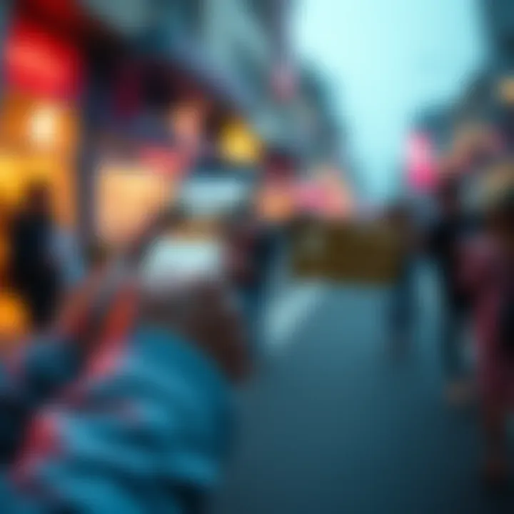 A person using a smartphone to send money internationally with the Exodus Pay app while holding an Exodus Card