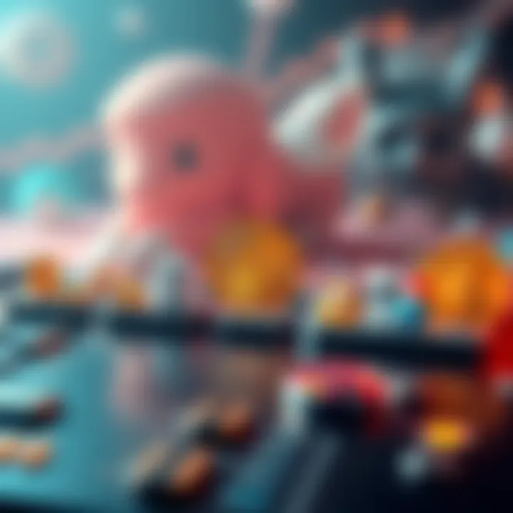 A visual comparison showing virtual currencies in early online games like Neopets alongside Bitcoin, highlighting its evolution over time.