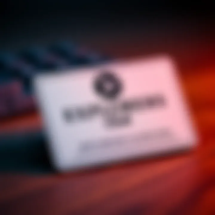 A close-up of a membership card for the Explorers Club, showcasing the club's logo and member name.