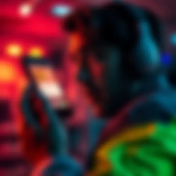 A person receiving a phone call with a warning about police impersonation related to crypto scams