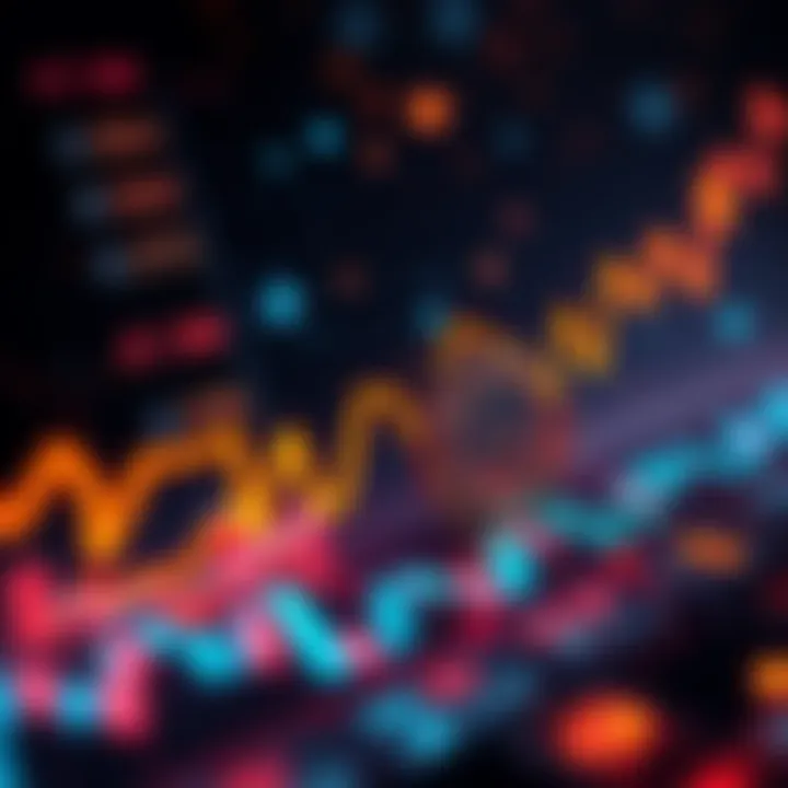 A graph showing the decline of Zcash prices with a downward trend, highlighting investor concerns.