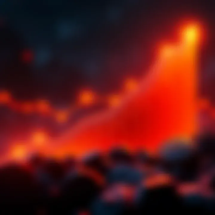 A rising investment chart representing Filecoin's growth potential for 2026