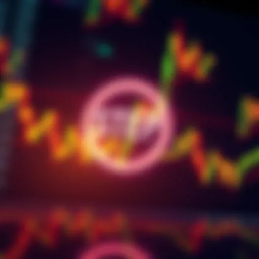 A digital graphic showing a shutdown sign over a financial graph, indicating the closure of a finance platform.