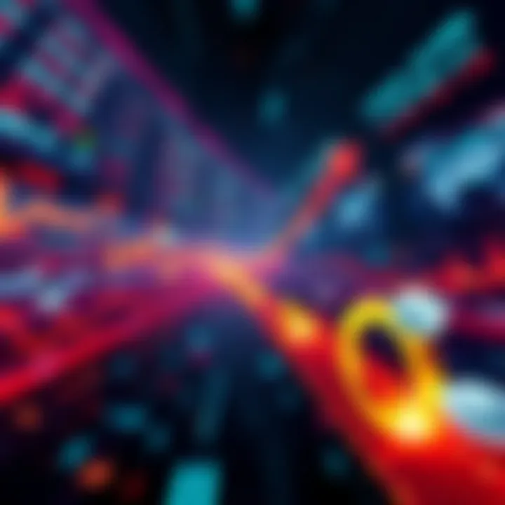 A visual representation of liquidity shifts in stocks, gold, silver, and cryptocurrencies, showing arrows indicating movement of money.