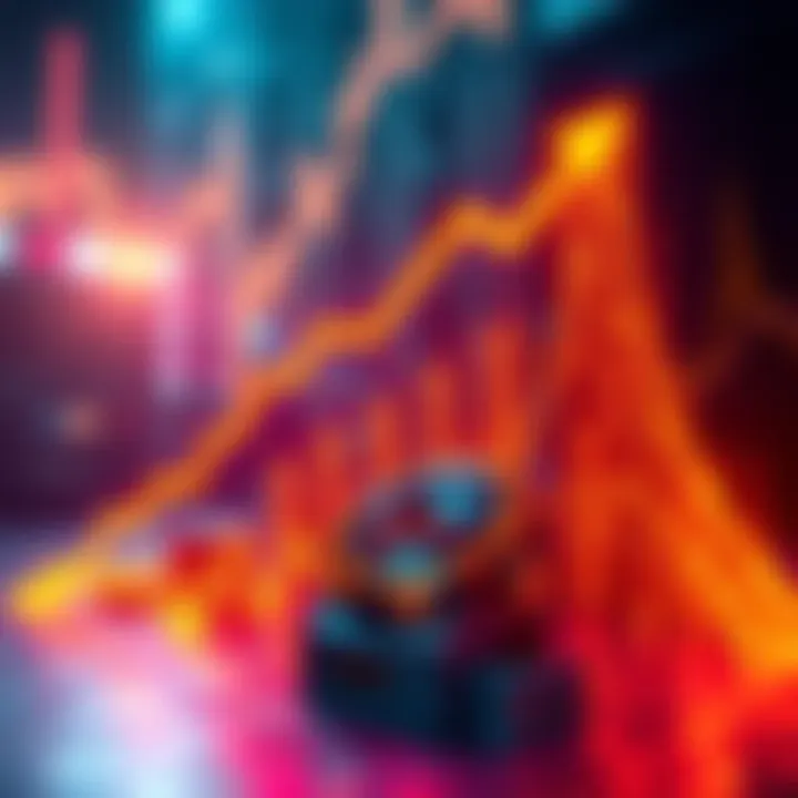 Graphic showing financial growth with an upward trend, highlighting Flashbots' revenue in 2025 and 2026 in the context of Ethereum's challenges.