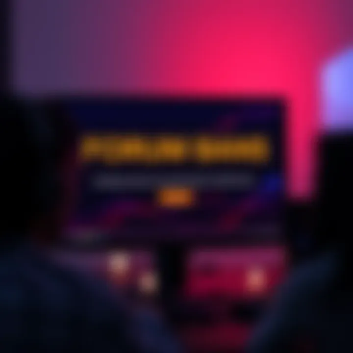 A computer screen displaying a warning message about forum bans, with a concerned user looking at it