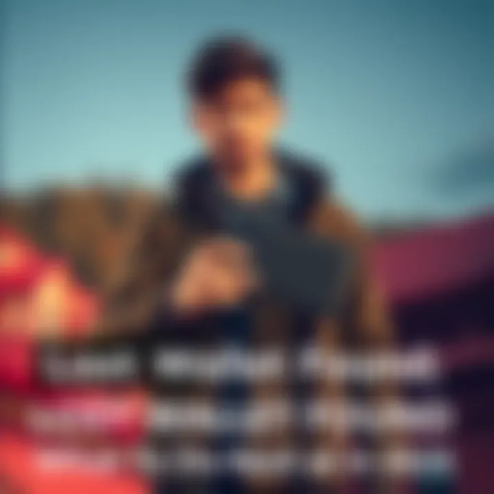 A person standing outdoors, holding a wallet with a concerned expression, looking around for the owner.