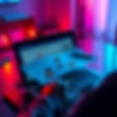 A freelancer analyzing income from cryptocurrency on a laptop with tax documents and a calculator, representing ITR filing in India