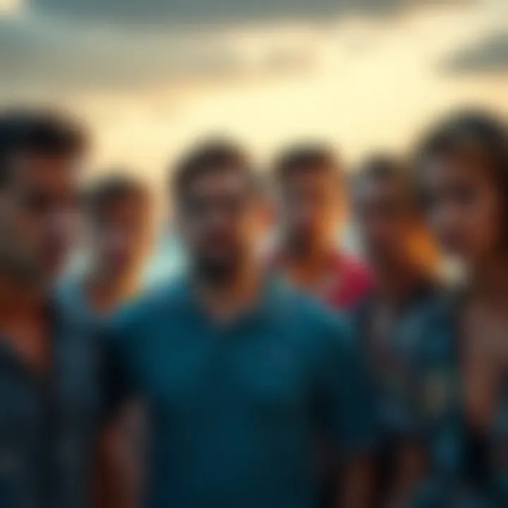 Group of friends looking worried Fourteen friends distressed about losing money for their Tenerife holiday due to a scam