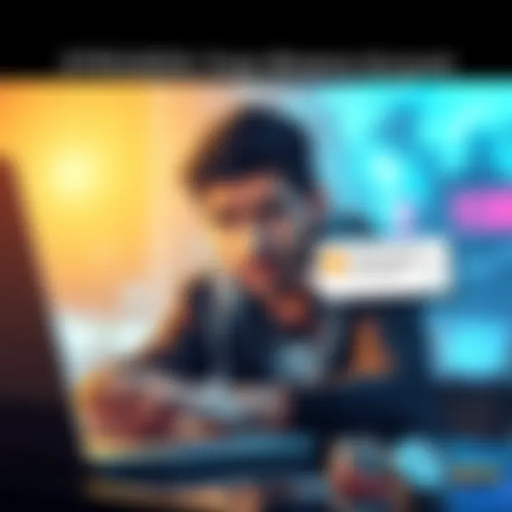 A person looking frustrated while trying to access a frozen Binance account on a laptop, with a notification about 1100 USDT payment displayed.