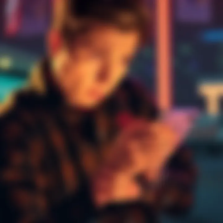 A person looking frustrated while checking their phone for updates on a delayed crypto deposit