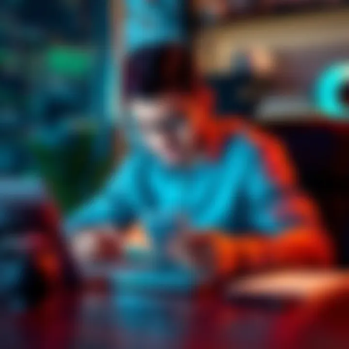 Frustrated crypto investor with Ledger Nano Plus wallet A person sitting at a desk looking disappointed while holding a Ledger Nano Plus wallet. The screen shows error messages related to connectivity issues and app crashes.