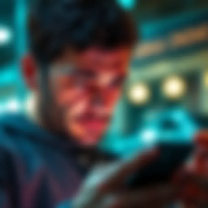 Person showing frustration while looking at the Revolut app on their phone, indicating issues with the Metal plan promotional offer