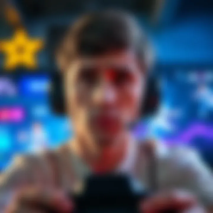 A gamer looks frustrated while watching a screen showing unfair gameplay with cheaters winning.