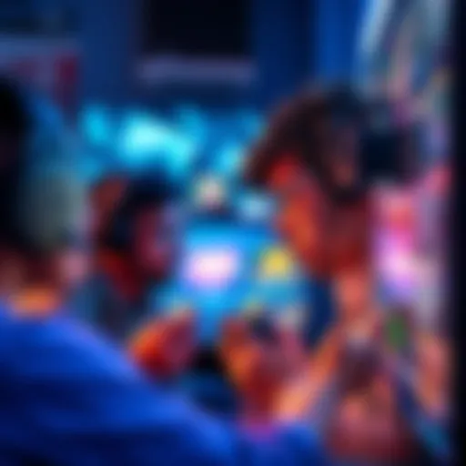 Gamers looking at a screen showing confusing new user interface elements that led them to miss daily bonuses