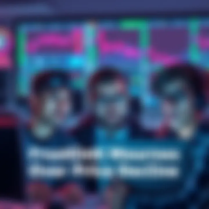 Investors looking worried as they monitor the declining Kaspa cryptocurrency prices on their screens