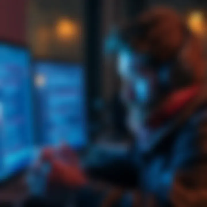 A person looking frustrated while checking their Litecoin deposit status on a computer, with support chat in the background showing unhelpful replies.