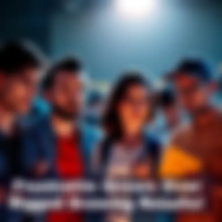 Group of people expressing frustration over unfair drawing results, with concerned expressions and discussion among them