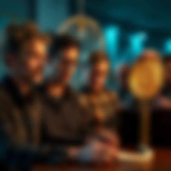 Group of people expressing negative opinions about Bitcoin and showing signs of jealousy