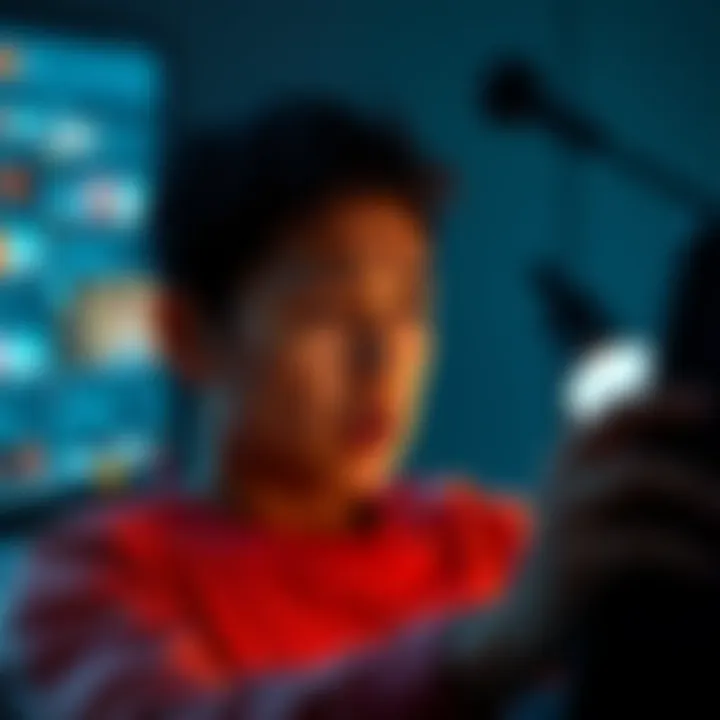 A person looking annoyed while watching ads on a screen, with a message about missing rewards on the side