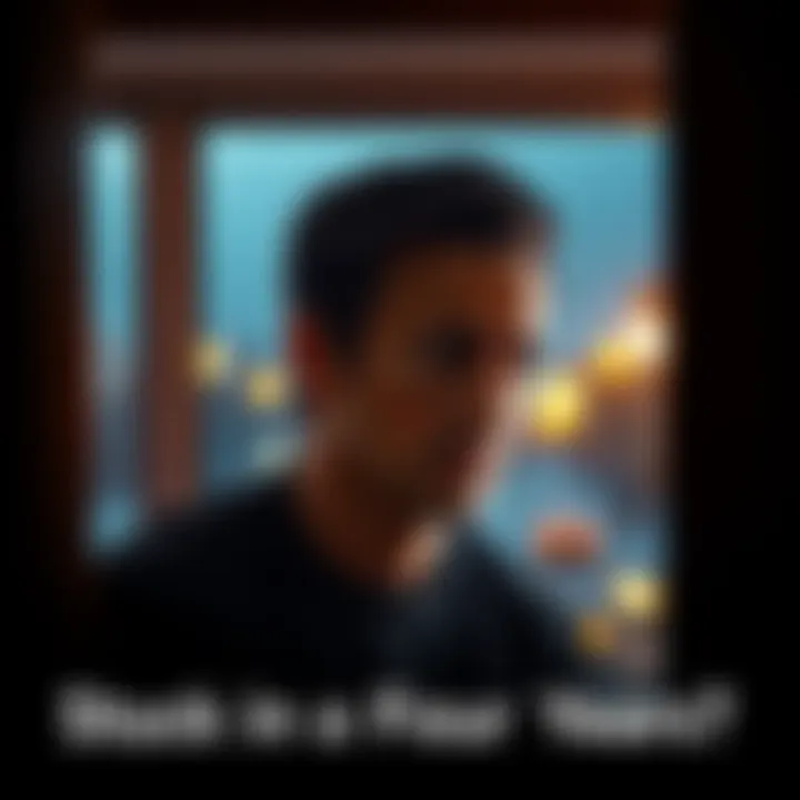 A person with a frustrated expression gazes out a window, symbolizing feelings of being stuck and longing for change.