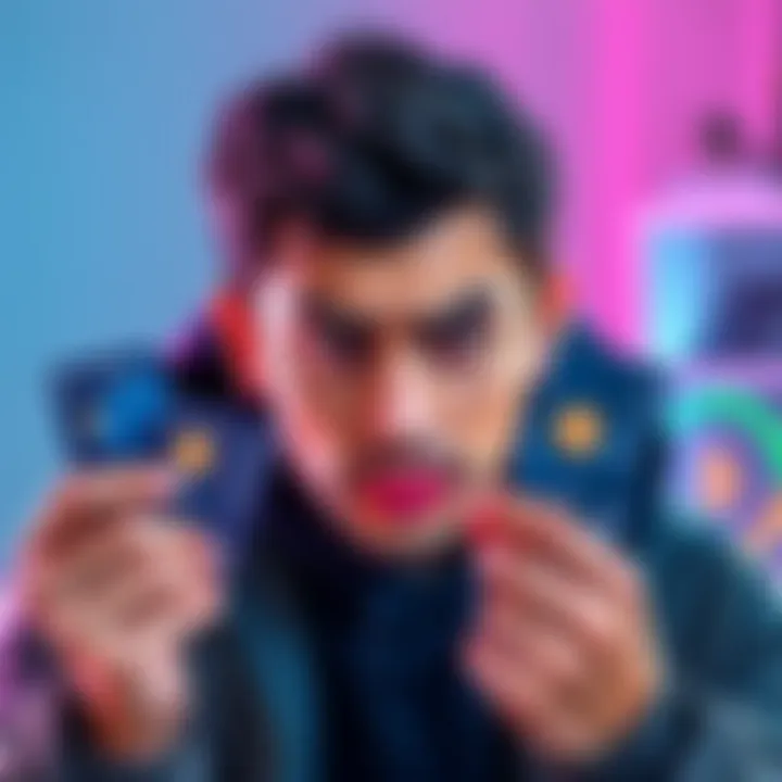 A person looks disappointed while holding Gemini and Coinbase cards, expressing frustration with service issues.