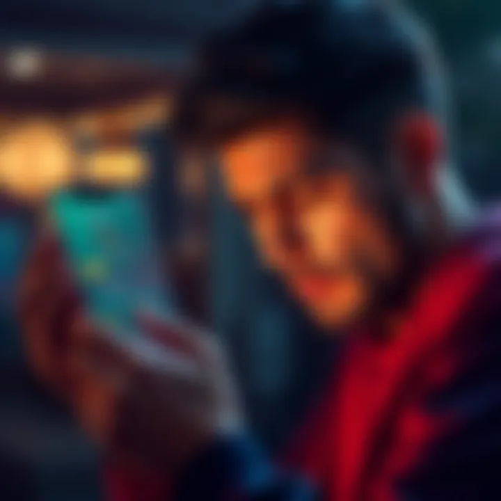 A person looking at a smartphone displaying the Hashpack wallet with a frustrated expression, indicating issues with swapping USDC to DOVU.