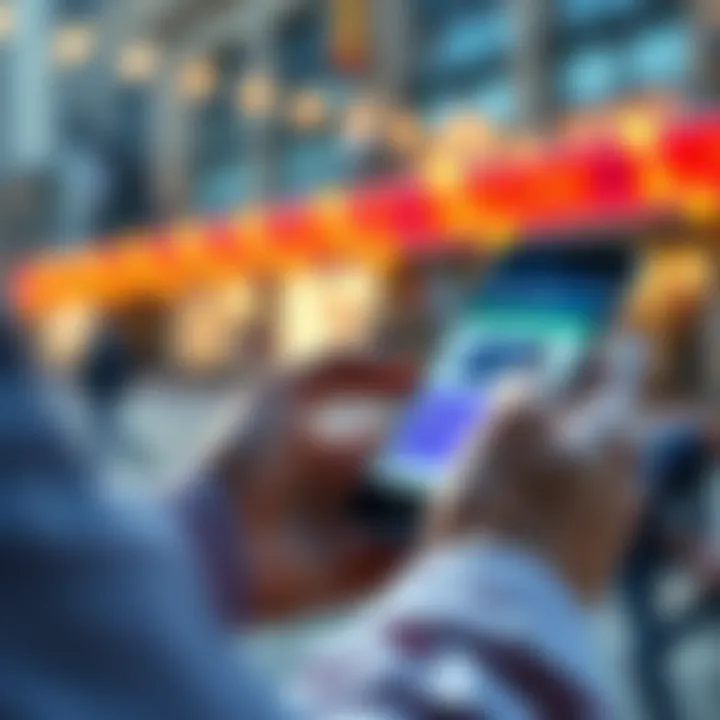 Bridging Funds to Robinhood Chain A person using a smartphone to transfer money to the Robinhood chain with a wallet app on the screen