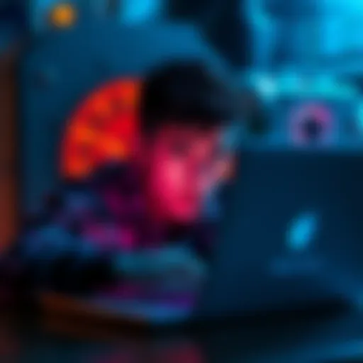 A user looking worried while checking their funds in Genius Yield Smart Vaults on a laptop screen